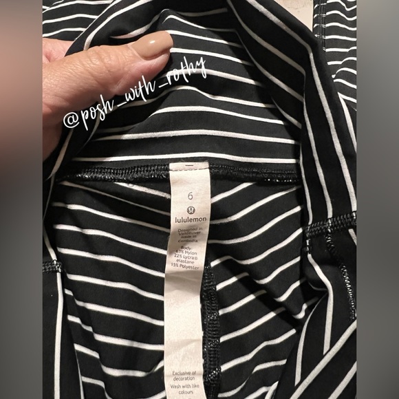 🍋 Lululemon Wunder Under Crop (High-Rise) *Luxtreme 21” - Picture 6 of 11